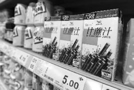 南京“问题甘蔗汁”调查 商家声称库存最多120瓶，为何取样竟成焦点？
